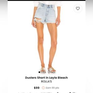 Rolla’s Dusters high waist 28 - dark denim